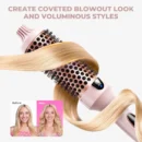 3-in-1 Pro Negative Ion Two PTC Heaters Thermal Brush