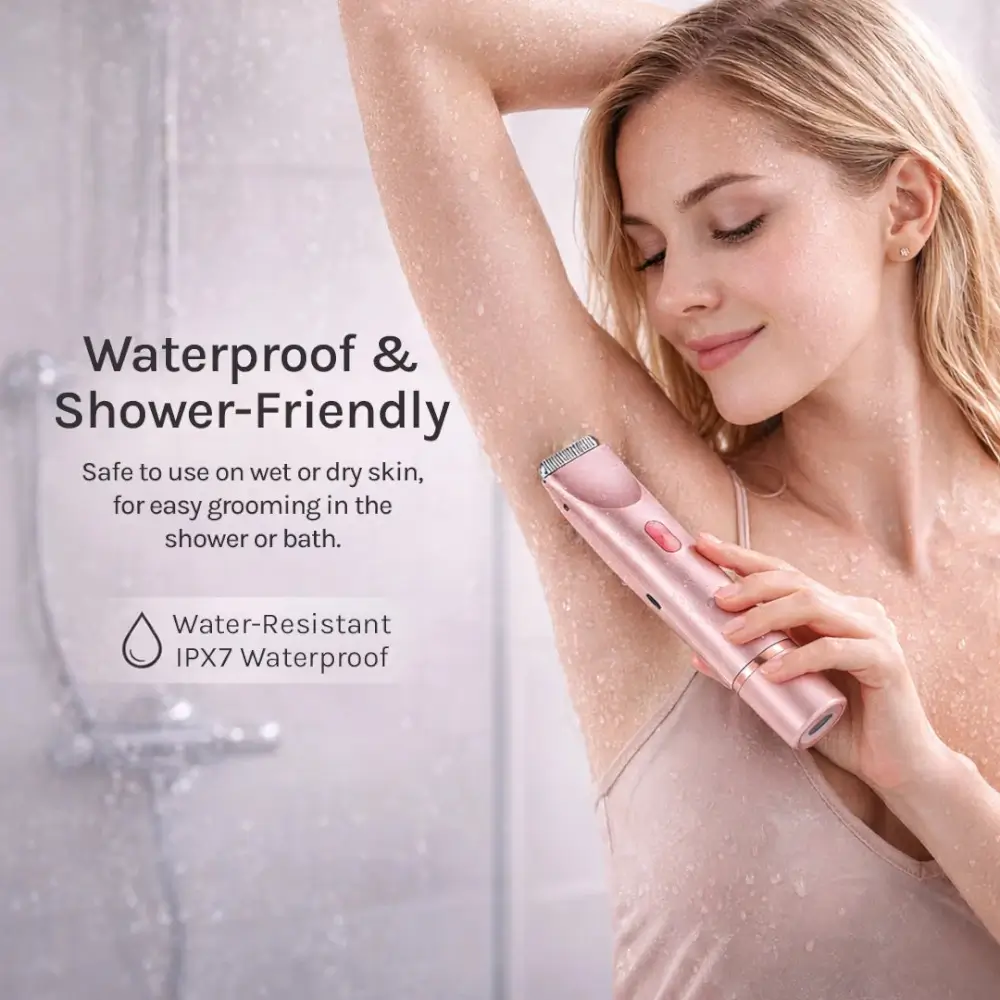 2-in-1 Painless Bikini Hair Trimmer - Image 4