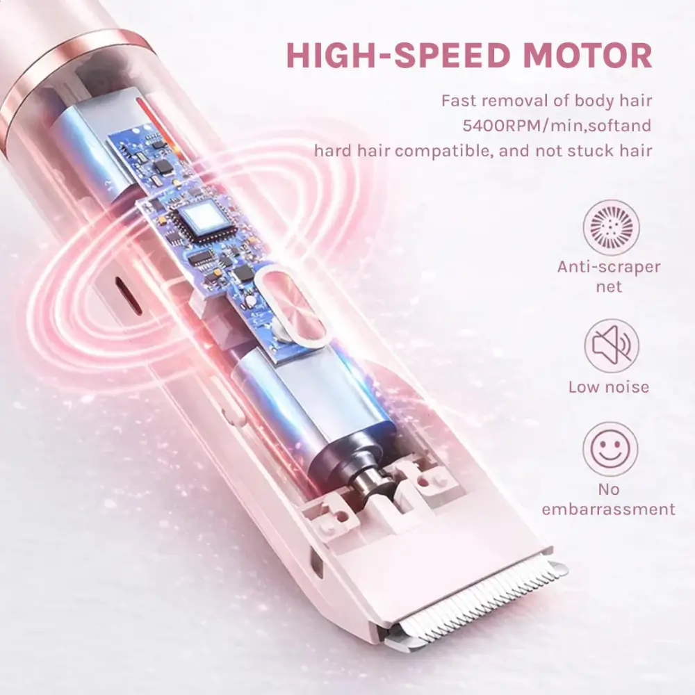 2-in-1 Painless Bikini Hair Trimmer - Image 6