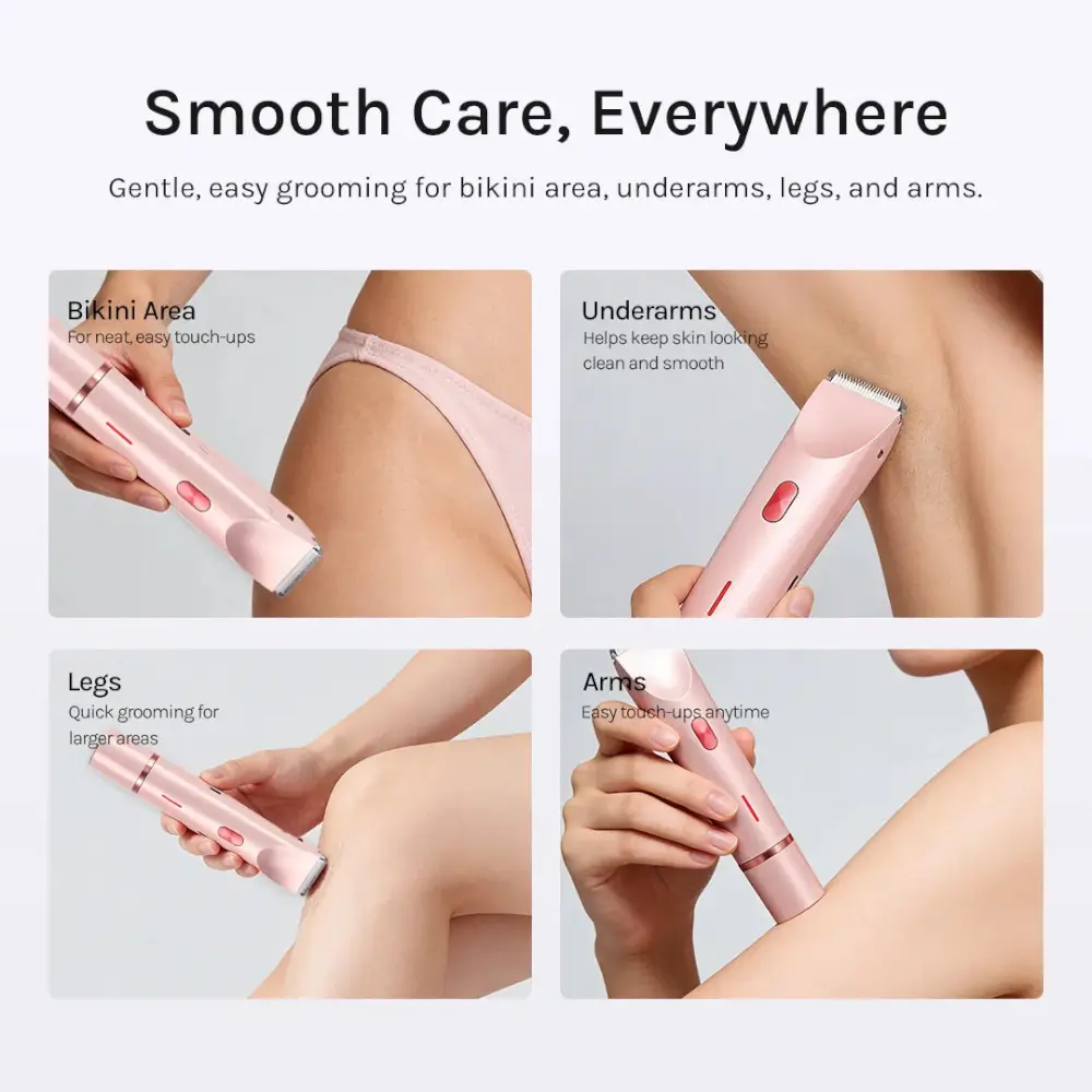 2-in-1 Painless Bikini Hair Trimmer - Image 5