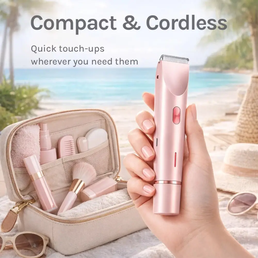 2-in-1 Painless Bikini Hair Trimmer - Image 7
