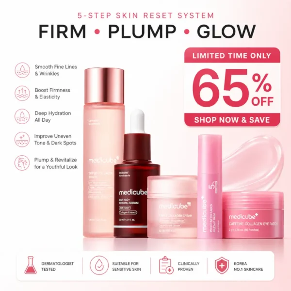 Stop Looking Older Than You Are – 5-Step Skin Reset System