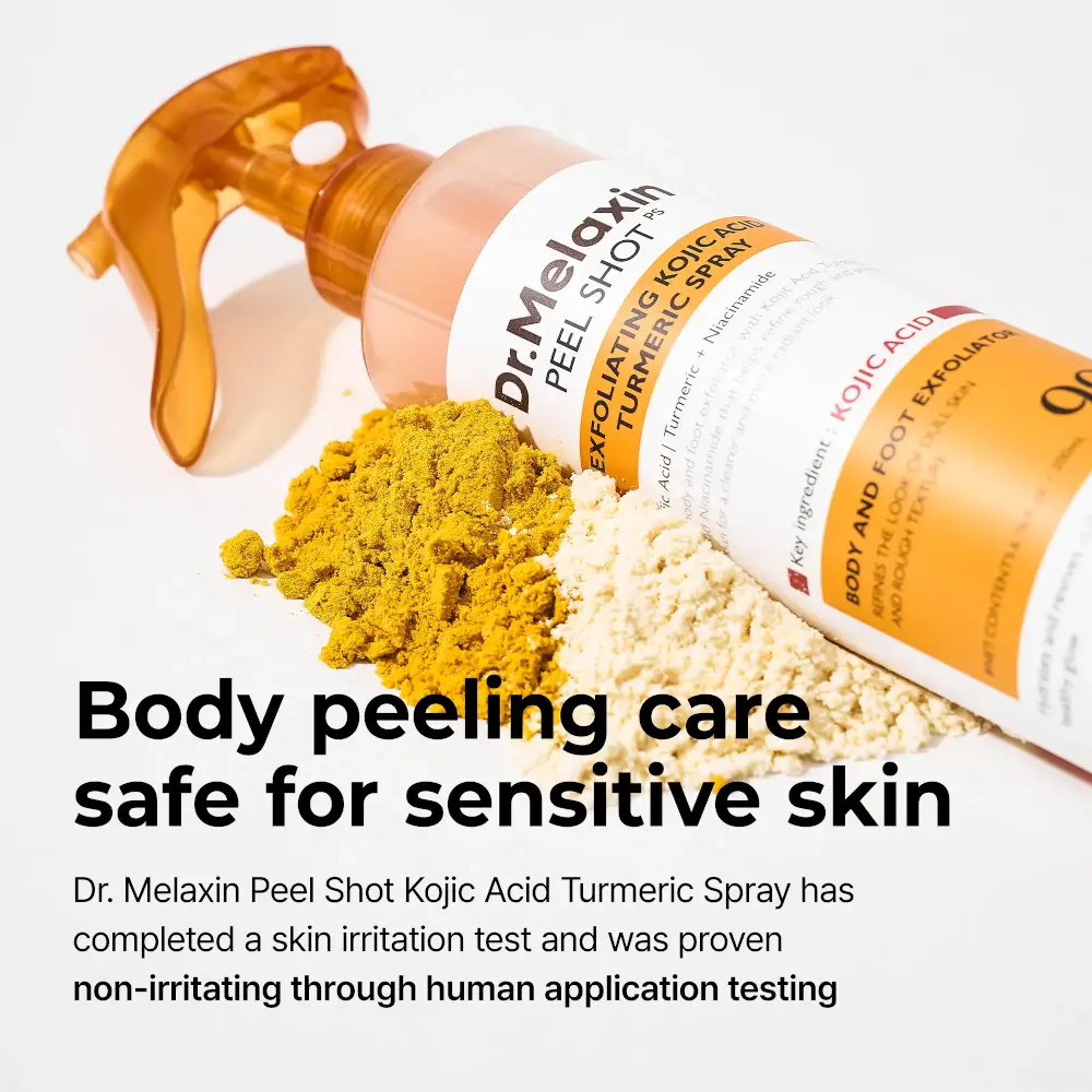 Acid Turmeric Cleaning Spray 200mL - Smooth Away Rough Skin & Reveal Your Glow - Image 6