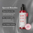 Hypochlorous Acid Rice Peel Shot Duo For Face & Body