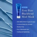 Zero Pore Blackhead Mud Mask-3 Min Mud Mask | Pore Care | Strong Blackhead Absorption