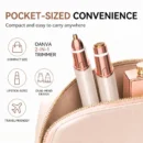 2-in-1 Facial & Eyebrow Trimmer – Face Razor & Hair Remover