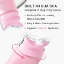 PDRN Collagen Gua Sha Cream – 5% Volufiline & Built-In Massager