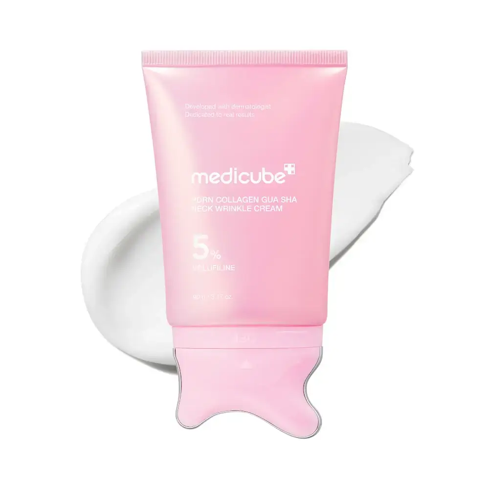PDRN Collagen Gua Sha Cream – 5% Volufiline & Built-In Massager